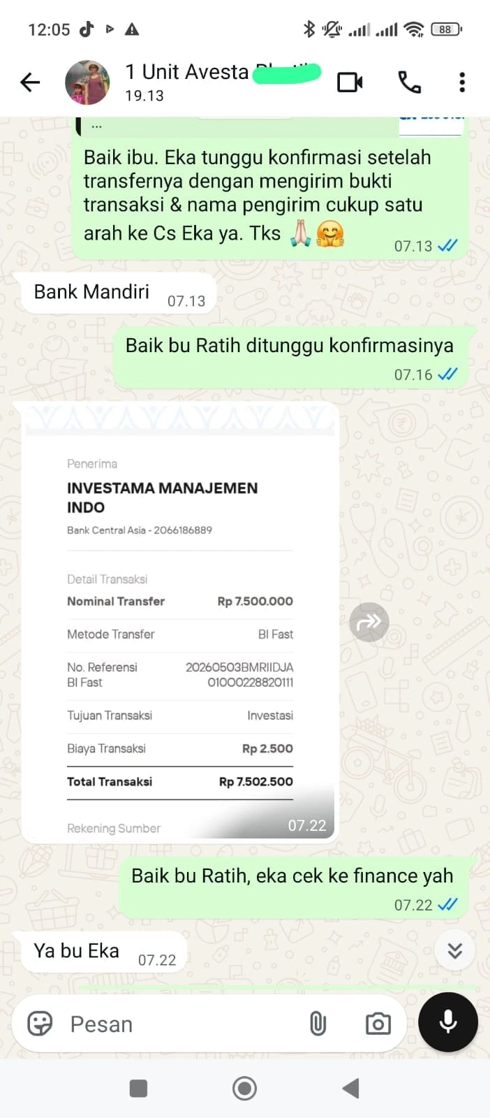 Dokumentasi mitra program kemitraan rental mobil listrik AVESTA